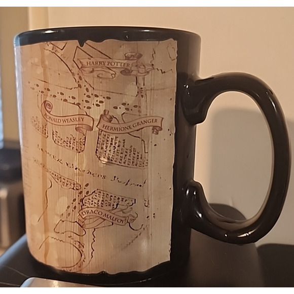 Morphing Mugs Harry Potter Marauder's Map I Solemnly Swear Heat Changing 16 oz - Picture 10 of 13